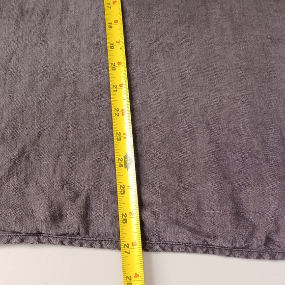 Cynthia Ashby Lagenlook Boho 100% Linen Sz L Tunic Tank - Picture 11 of 13